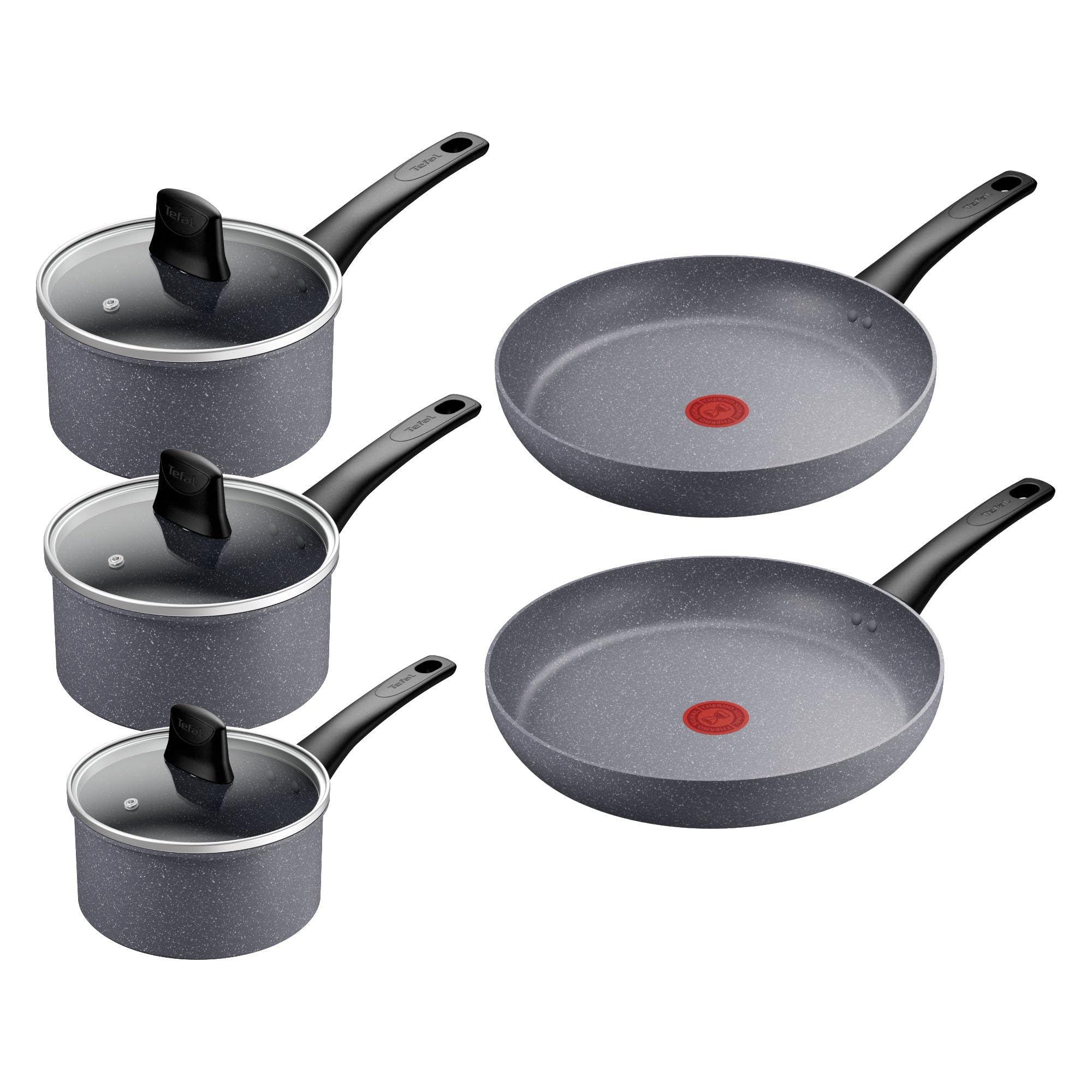 Healthy s Nutri-Pan セット Tefal Healthy Cook On Cookware Set, Frying Pan (24/28 cm